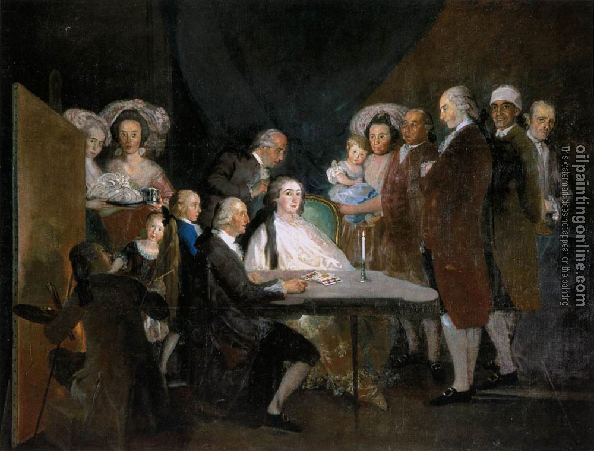 Goya, Francisco de - The Family of the Infante Don
